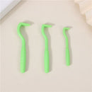 2-Pack Dark green Pet Tick Remover Tool Set - Small Medium Large Flea and Tick Hook Removers