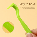 2-Pack Black Pet Tick Remover Tool Set - Small Medium Large Flea and Tick Hook Removers