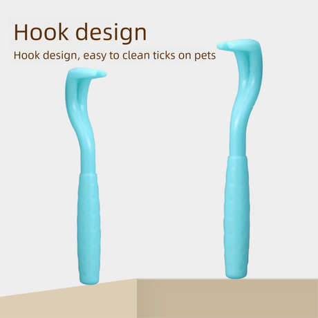 2-Pack Rose red Pet Tick Remover Tool Set - Small Medium Large Flea and Tick Hook Removers