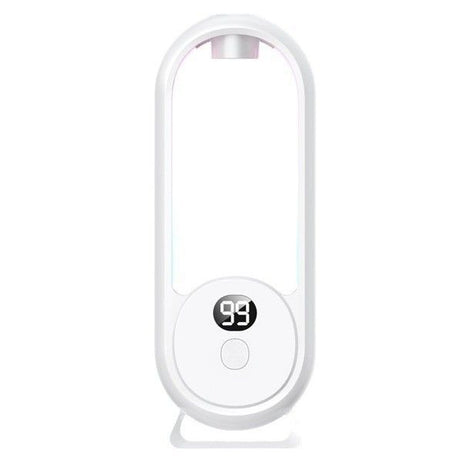 White Smart Aromatherapy Diffuser - Ultrasonic Mist Air Freshener with LED Light and Wall Mount