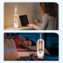 White Smart Aromatherapy Diffuser - Ultrasonic Mist Air Freshener with LED Light and Wall Mount