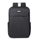 Black Large Capacity Airbag Backpack Multi-Compartment Laptop Backpack Travel Business Bag