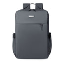 Dark grey Large Capacity Airbag Backpack Multi-Compartment Laptop Backpack Travel Business Bag