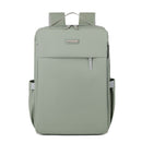 Green Large Capacity Airbag Backpack Multi-Compartment Laptop Backpack Travel Business Bag
