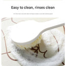 2-Piece Faucet Draining Mat Set Absorbent Sink Splash Guard Quick Dry Counter Mat 10x61cm(west highland white terrier,Milk-Loving Dog)
