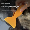 2 Piece Car Vinyl Wrap Squeegee Set - Plastic Application Scrapers for Smooth Film Installation