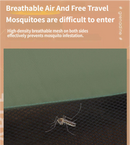 Blue All-Weather Portable Pet Tent with Dual-Sided Cushion & Insect-Proof Mesh – M Size 50 x 50 x 45 cm, Waterproof & Sun-Proof Outdoor Four Corner Dome Kennel for Dogs & Cats Travel Camping
