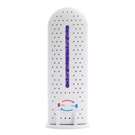 Mini Renewable Dehumidifier Device for Cupboard Drawer Basement – Wireless Rechargeable Silica Gel Wardrobe Moisture Absorber & Anti-Mould Dessicant Dryer Box