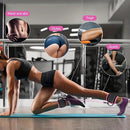 Black 120LBS Total Ankle Resistance Bands Training Set with Cuffs and Carry Bag - Adjustable Leg and Glute Workout Trainer for Yoga Fitness Speed Agility Strength Training 9 Piece Kit