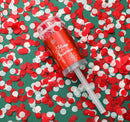 8PCS Red Christmas Push Pop Confetti Cannon, Reusable Hand Push Party Popper for Christmas Eve, Holiday Celebrations and Festive Events
