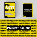 I'M NOT DRUNK Drinking 55-Card Game - Compact Party Fun Multiple Players Drinking Card Game Set for Friends, Couples & Game Nights
