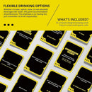 I'M NOT DRUNK Drinking 55-Card Game - Compact Party Fun Multiple Players Drinking Card Game Set for Friends, Couples & Game Nights