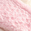 Coffee Winter Women’s Cute Bear Plush Knee High Slipper Socks – Warm Fleece Floor Socks and Sleeping Socks with Non-Slip Grips, One Size for EU 35-40