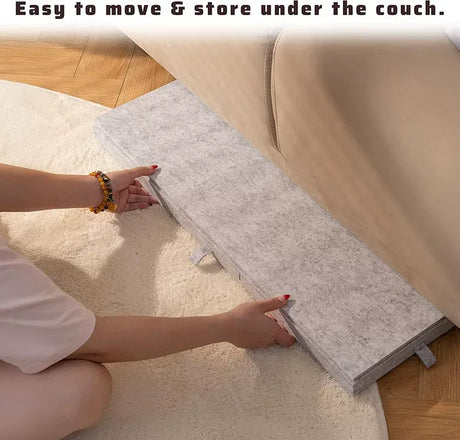 Silver Grey Foldable Anti-Slip Felt Jigsaw Puzzle Board with 6 Sorting Drawers – Lightweight 1000 Piece Puzzle Table Mat, 2-in-1 Neck-Friendly Storage Stand and Protective Cover for Unfinished Puzzle