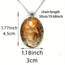 3D Nativity Scene Pendant Necklace & Keyring Set with Gift Box – Christmas Glass Cabochon & Alloy Jewellery Combo for Men and Women