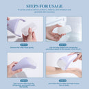 Vacumn Water Circulation Pore Cleanser and Reusable Ice Roller Set with Waste Separation Design, 3 Level Suction and 6 Replaceable Heads - Dual Function Microbubble Oxygen Hydration Device and Blackhead Remover, Portable Facial Pore Cleaning & Cooling Kit