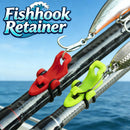 4-piece Fishing Rod Hook Keeper Set - Car Shaped Lure Holder, ABS Plastic Bait Clip with Rubber Rings, Portable Tackle Accessory for Surf Fishing and Lure Fishing
