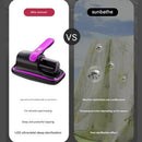 Purple Cordless Handheld Mite Removal Vacuum - UV Sanitising Light, High Suction, Auto Shut-Off Safety - Portable Cleaner for Bed, Sofa & Carpet