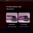 Purple Cordless Handheld Mite Removal Vacuum - UV Sanitising Light, High Suction, Auto Shut-Off Safety - Portable Cleaner for Bed, Sofa & Carpet