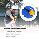 Pickleball Trainer Rebound Practice Set with Green Tethered Ball and Blue Fillable Base -Solo Training Aid for Beginners and Advanced Players Solo Practice and Skill Development