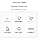 9-piece Travel Vacuum Storage Bags Set for Clothes and Bedding, Space Saving Compression Bags for Suitcases, Wardrobes and Seasonal Storage, Reusable PA+PE Vacuum Seal Bags