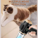 8-piece  Black Handheld Cordless Vacuum Cleaner & Air Duster 2-in-1(2 x 1500mAh), Portable Car and Home Cleaning Vacuum with Digital Display