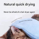 3-piece Pet Grooming Bathing Kit with 2 pack Grey Pet Drying Glove Towel and White Pet Shower Sprayer Brush Set - Coral Fleece Quick Dry Absorbent Cleaning Towel, Water Control Bath Tool for Dogs and Cats