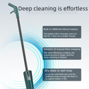 S5 Green  Cordless Electric Spin Mop with Spray Function USB Rechargeable Floor Cleaner - Dual Rotating Mop Heads, Wet and Dry Cleaning, Lightweight Home Cleaning Solution for Hard Floors