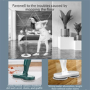 S5 Green  Cordless Electric Spin Mop with Spray Function USB Rechargeable Floor Cleaner - Dual Rotating Mop Heads, Wet and Dry Cleaning, Lightweight Home Cleaning Solution for Hard Floors