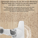 White Cordless Handheld Vacuum Cleaner with Extension Wand -  Wireless Home, Car and Pet Hair Vacuum, USB Rechargeable Lightweight Dust Mite Cleaner