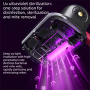 2-piece Home Cleaning  Bundle - Golden UV Mattress Mite Vacuum Cleaner & White Cordless Handheld Stick Vacuum Set, Wireless Rechargeable Home Car Pet Hair Cleaning Kit