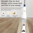 2-piece Home Cleaning  Bundle - Golden UV Mattress Mite Vacuum Cleaner & White Cordless Handheld Stick Vacuum Set, Wireless Rechargeable Home Car Pet Hair Cleaning Kit