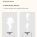 Black 650ML USB Mini Humidifier with Aromatherapy Function, Cool Mist Air Humidifier for Bedroom, Home Office, Quiet Large Mist Output Diffuser with Night Light
