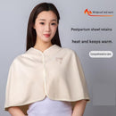2 pcs Relaxing Winter Set - Pink  Nursing Cape and Black Mini Humidifier Soothing – Soft Postpartum Shawl & 650ml USB Air Humidifier for Home Comfort，Relax Self Care Present for Women