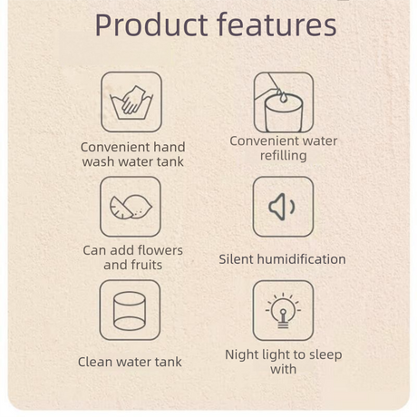 2 pcs Relaxing Winter Set - Pink  Nursing Cape and Black Mini Humidifier Soothing – Soft Postpartum Shawl & 650ml USB Air Humidifier for Home Comfort，Relax Self Care Present for Women