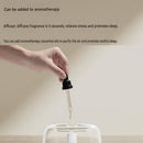2 pcs Relaxing Winter Set - Beige Nursing Cape and White Mini Humidifier Soothing – Soft Postpartum Shawl & 650ml USB Air Humidifier for Home Comfort，Relax Self Care Present for Women