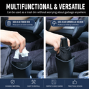 2 pcs Car interior essentials set-Golden Car Air Vent Aroma Diffuser &Black  Hanging Storage Bin- hanging storage container that is convenient to use and Compact
