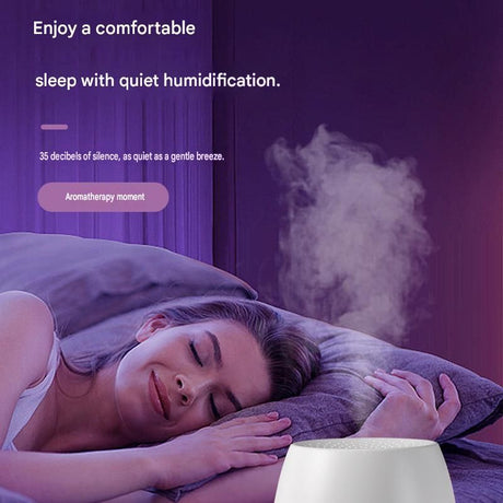 White Bud-shaped aroma diffuser 150ml Ultrasonic Aroma Diffuser Humidifier with Night Light – Essential Oil Fragrance Diffuser for Bedroom, Living Room, Office & Bathroom