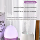 White Floral Shadow Aroma Diffuser 150ml Ultrasonic Aroma Diffuser Humidifier with Night Light – Essential Oil Fragrance Diffuser for Bedroom, Living Room, Office & Bathroom