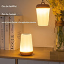 White LED Rechargeable Night Light with 16 Colors – 1200mAh Touch Bedside Lamp & Portable Ambient Lighting