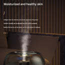 Black 500ml Smart Ultrasonic Humidifier & Aroma Diffuser – USB Silent Air Moisturizer, LED Bedroom Mist Maker