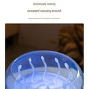 Black Jellyfish Aroma Diffuser Humidifier LED Night Light 280ml USB Essential Oil Diffuser with 3 Timing Modes Color Changing Ambient Mist Lamp for Bedroom Office Relaxation