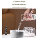 Black Jellyfish Aroma Diffuser Humidifier LED Night Light 280ml USB Essential Oil Diffuser with 3 Timing Modes Color Changing Ambient Mist Lamp for Bedroom Office Relaxation