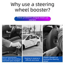 Car Steering Wheel Spinner Ball — Crafted from silicone, nylon, and metal, it features 360-degree rotation and a non-slip grip. Easy to install, it helps you steer effortlessly and navigate turns smoothly