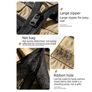 2 pcs Black Car Seat Back Organizer - 210D Oxford Cloth, Water-Resistant & Multi-Pocket Design - Space-Saving Storage for Cars, Camping & Home Use