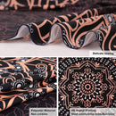 Black 150*200cm Mandala Tapestry – Wall Hanging Decor for Living Room, Bedroom, or Guest Room