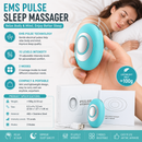 Green Portable EMS Pulse Sleep Aid Device - 15 Adjustable Levels, Dual Mode Handheld Relaxation Tool for Stress Relief and Better Sleep Quality