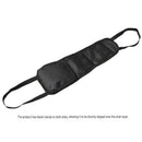 Black Universal Car Seat Side Storage Organizer - Oxford Cloth Mesh Hanging Bag with Zipper Pocket for Phone and Essentials, Slim Fit Auto Interior Tidy