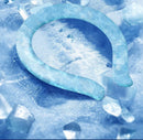 Gradient Blue Instant Cool PCM Neck Ring - 28°C Phase Change Material for Sweat-Free Relief - Ultra-Light 135g Comfort for Sports, Office, and Summer Travel