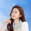 Small Orange Flowers Instant Cool PCM Neck Ring - 28°C Phase Change Material for Sweat-Free Relief - Ultra-Light 135g Comfort for Sports, Office, and Summer Travel